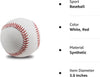 No Worry Sports All-American Plain Blank Baseball for Adult and Youth Competition, League Play, Practice, Autographs, and Crafts (Single Ball)